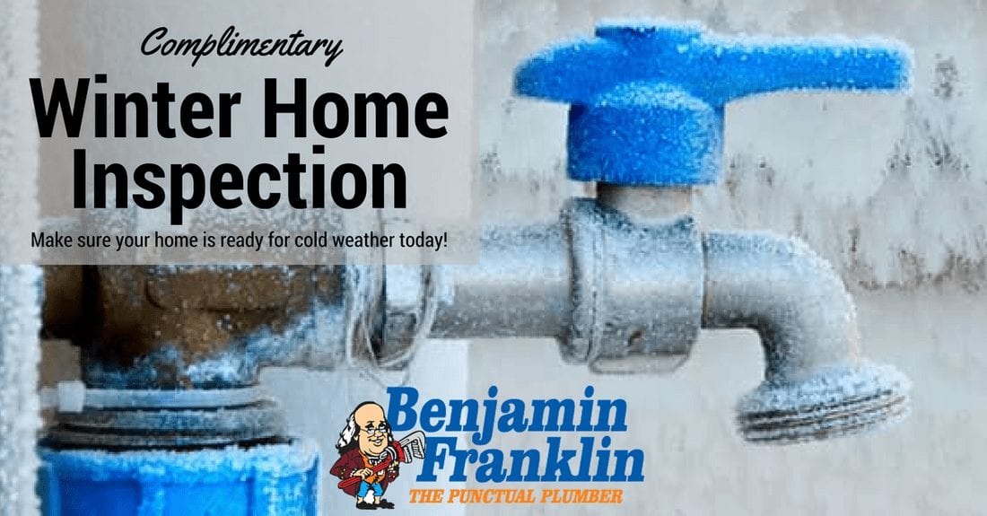 Make sure your home is winter weather ready with Ben Franklin Tyler plumber services!
