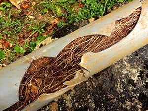 Pipe damage can cause major problems in your sewer line. Get help from Ben Franklin Plumbing! Pipe damage can cause major problems in your sewer line. Get help from Ben Franklin Plumbing!