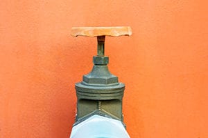 In some cases your main water shut off valve may be outside your home.