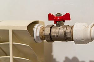 valve shut water main