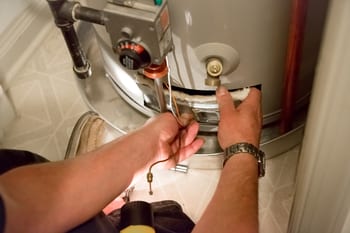 Learn how to light your hot water pilot light here.