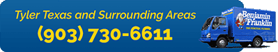 Serving the Tyler TX area with expert plumbers.