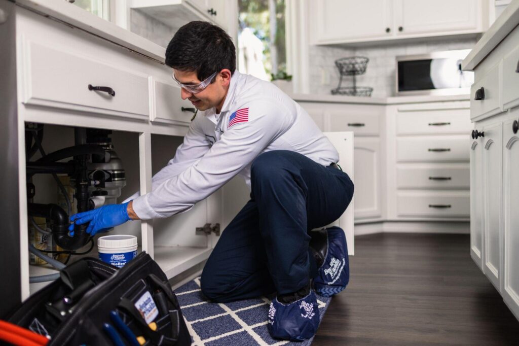 Home Water Line Repair in Kitchen Tyler Plumber