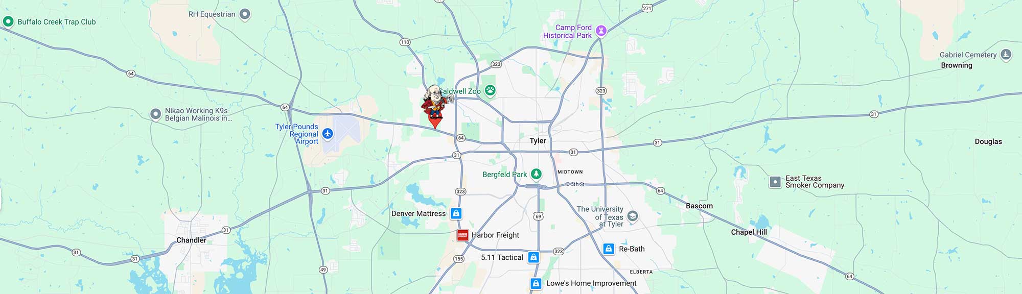 Tyler Plumber Location